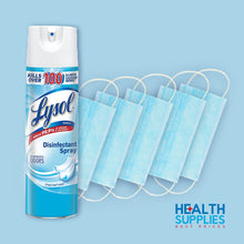 Load image into Gallery viewer, BUNDLE: Lysol Disinfectant Spray &amp; 3-Ply Disposable Face Masks - LIMITED QUANTITY
